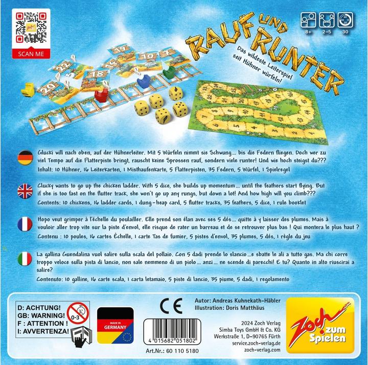 Produktbild Zoch Rauf und runter (Deutsch)