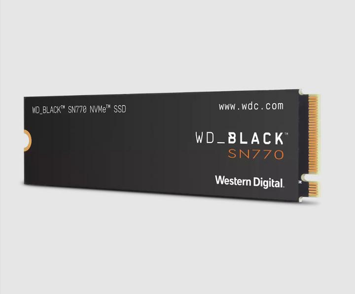 Actual product image WD Black SN770 (500 GB, M.2 2280)