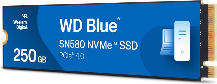 Actual product image WD Blue SN580 (250 GB, M.2 2280)