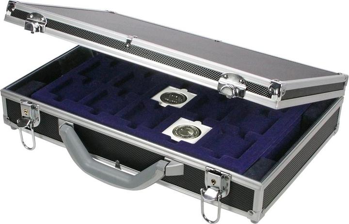 Image du produit Safe Coffret alu noir diamant m 5 tabl.
