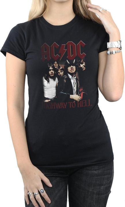 AC/DC Highway To Hell TShirt aus Baumwolle