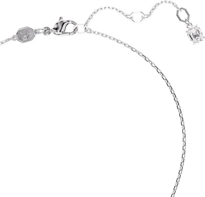 Immagine prodotto Swarovski Collana Hyperbola cuore bianco (Metallo Swarovski, 38 cm)