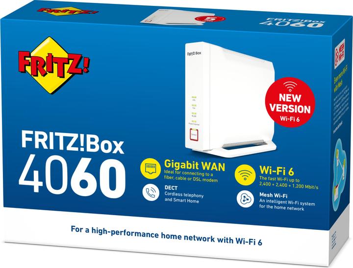 Actual product image AVM FRITZ!Box 4060 International
