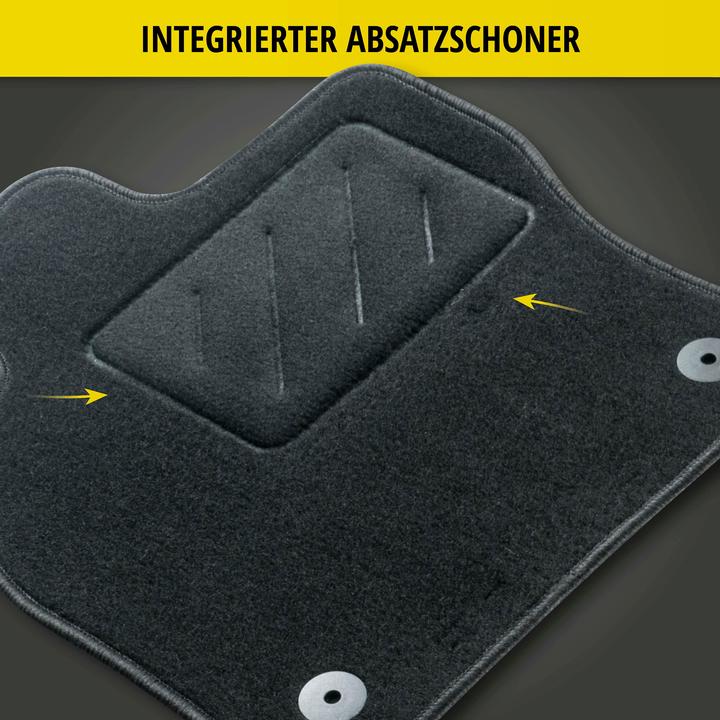 Immagine prodotto Walser Tappetini per Fiat Fiorino 01/2007-oggi (2 tappetini anteriori + 2 tappetini posteriori)