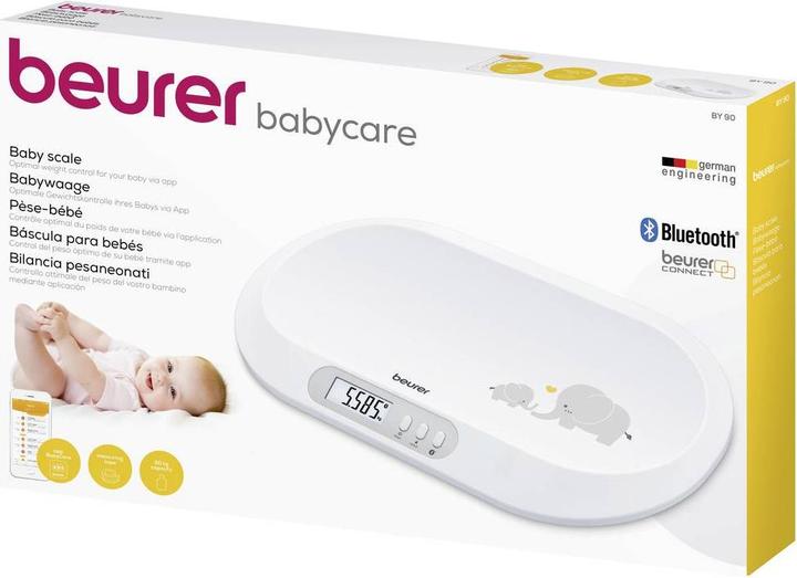 Actual product image Beurer Baby Scale Bluetooth BY90 (20 kg)