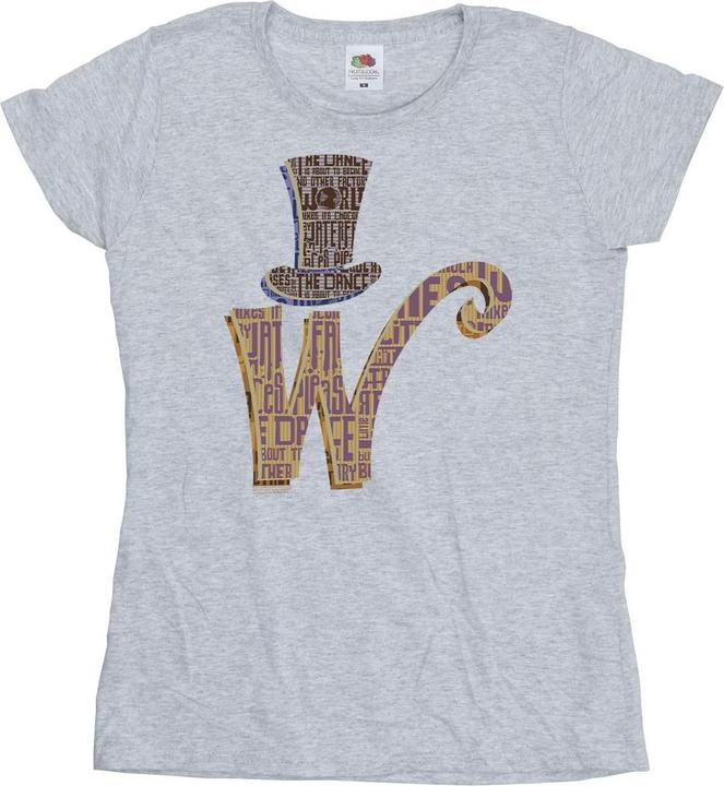 Image du produit Willy Wonka & the Chocolate Factory - T-shirt W LOGO HAT - Femme (XXL)