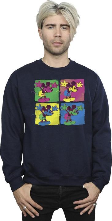 Actual product image Disney Mens Mickey Mouse Pop Art Sweatshirt (L)