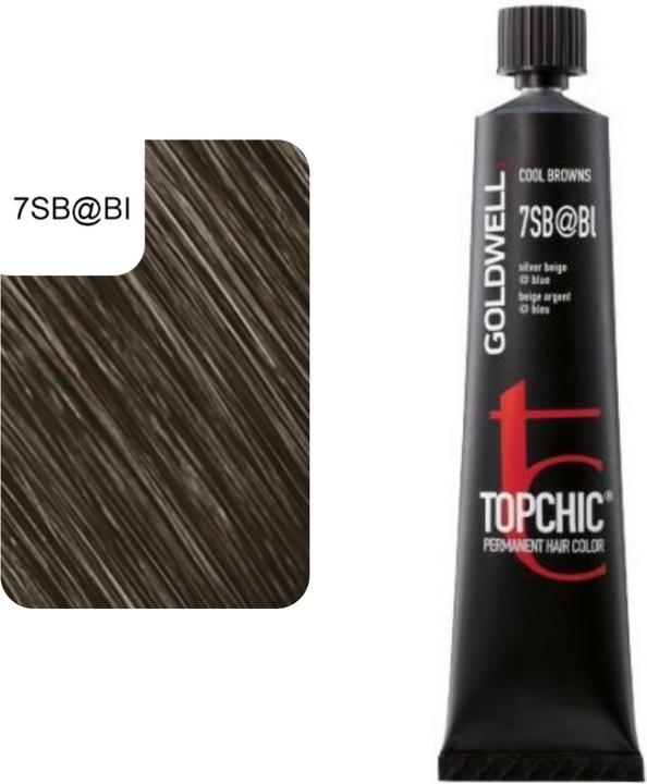 Actual product image Goldwell Topchic (7SBBl - Silver Beige Elumenated Blue)