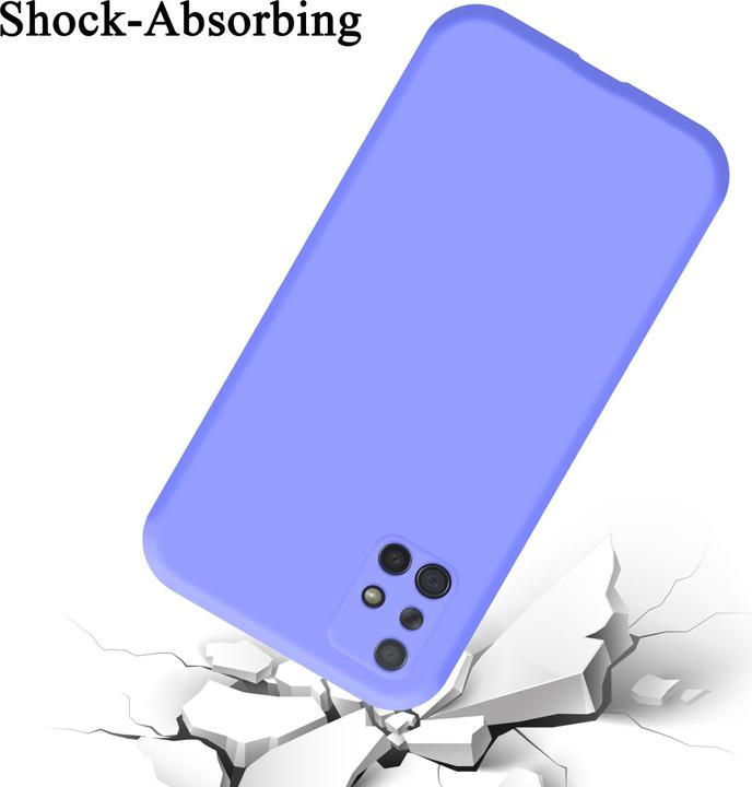 Immagine prodotto Cadorabo Copertura della cassa del silicone liquido TPU (Samsung Galaxy A71)