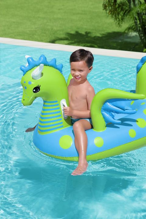 Productafbeelding Bestway Opblaasbaar figuur fantasie draak ride-on
