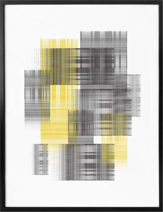 Produktbild Trenddeko Yellow grid (30 x 40 cm)