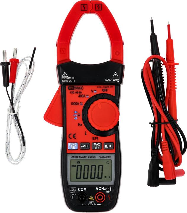 Immagine prodotto KS Tools Set di pinze digitali per Ampere 1000A 3 pezzi