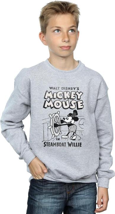 Immagine prodotto Disney Mickey Mouse Steamboat Willie Felpa Ragazzi (152, 158)