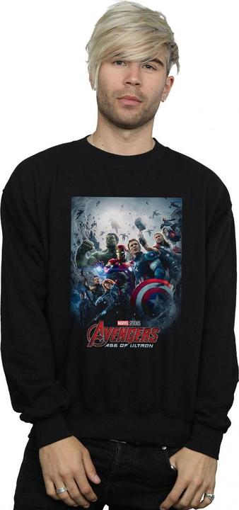 Immagine prodotto Marvel Avengers Age Of Ultron Poster Felpa Uomo (XL)