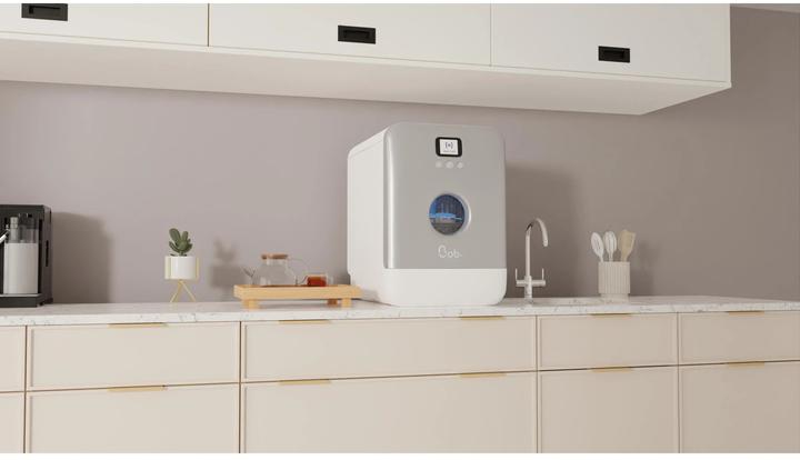 Productafbeelding Daan Tech Bob wit/zilver vaatwasser