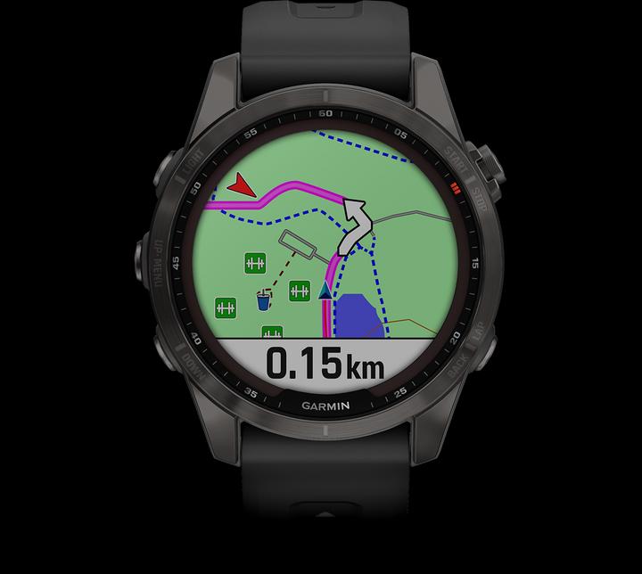 Produktbild Garmin fenix 7S Sapphire Solar (42 mm)