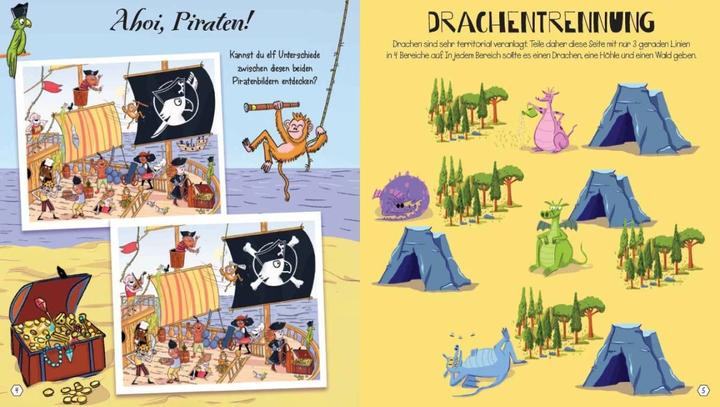 Produktbild Lauter bunte Kinderrätsel ab 7 Jahren (Deutsch, Joe Fullman, 2022)