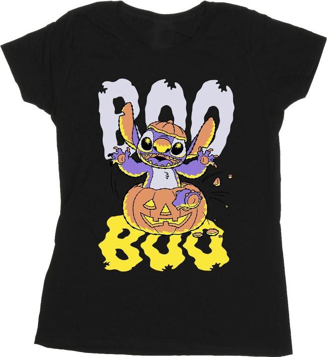 Immagine prodotto Lilo & Stitch Boo Maglietta Zucca Donna (M)