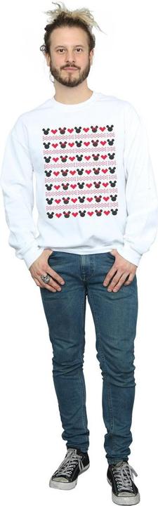 Produktbild Disney Mickey And Minnie Christmas Hearts Sweatshirt (L)