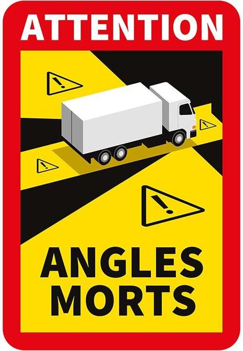ProPlus Autocollant "Attention Angles Morts!"