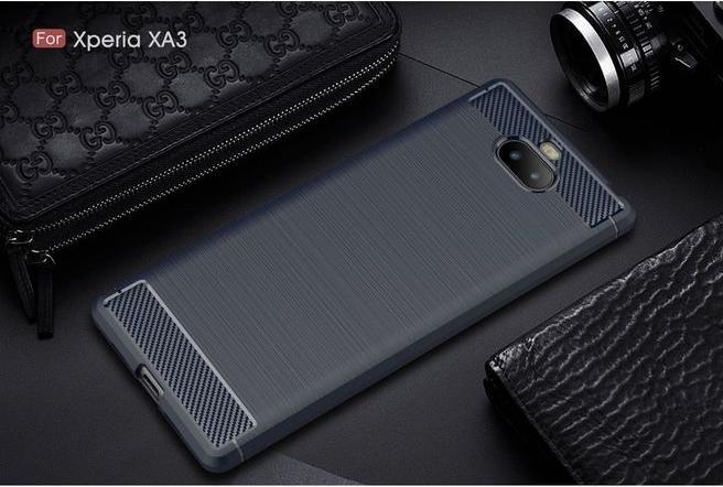 Produktbild MU Style Carbon Fiber TPU Softcase Series (Sony Xperia XA3)