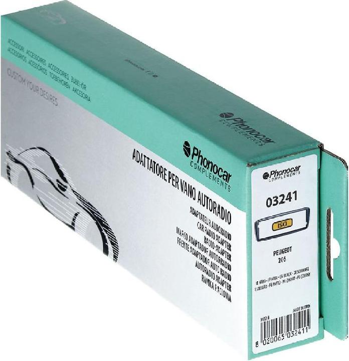 Produktbild Phonocar Radioblende schwarz Peugeot