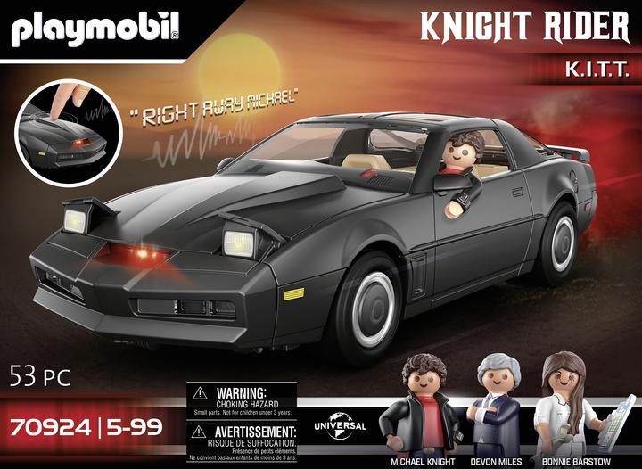 Actual product image Playmobil Knight Rider - K.I.T.T. (70924, Playmobil Knight Rider)