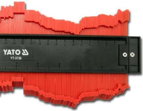 Actual product image Yato YT-3736 Profile gauge, 260 mm