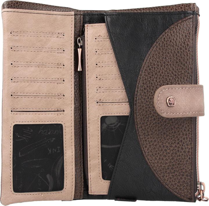 Image du produit Anekke Shoen Black Porte-monnaie protection RFID 20 cm