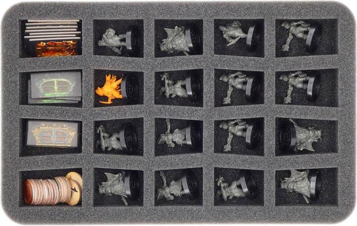 Actual product image Feldherr organiser insert with foam inserts for Bardsung: Legend of the An (Plastic)