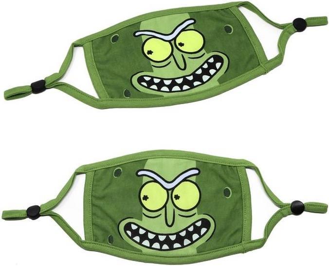 Produktbild Pyramid Rick and Morty: Mundschutz Pickle Rick (2er Set) (2 x)