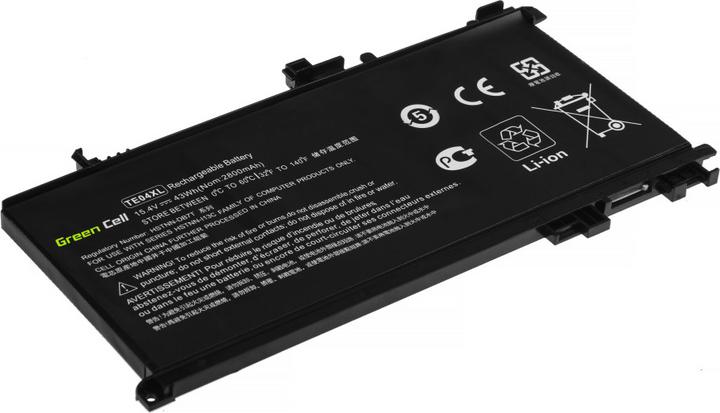 Image du produit GreenCell Batterie d'ordinateur portable TE04XL pour HP Omen 15-AX202NW - 15.4V - 2800mAh (2800 mAh)