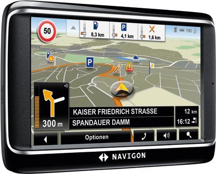 Actual product image Navigon 40 Premium, Bluetooth, TMC, European maps