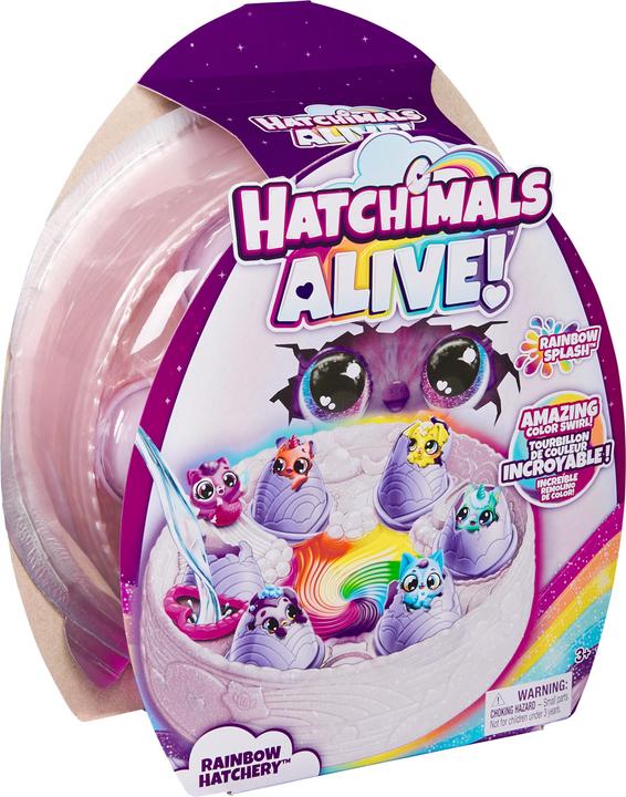 Produktbild Hatchimals Alive Rainbow Hatchery