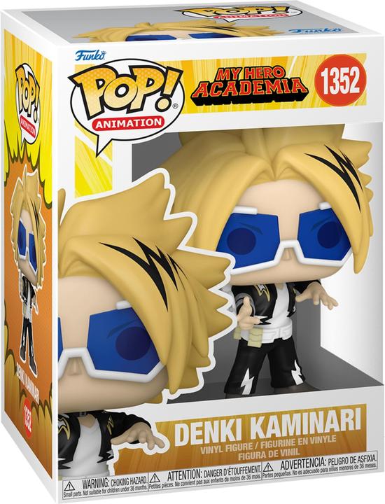Image du produit Funko My Hero Academia POP! animation figurine vinyle Denki Kaminari 9 cm