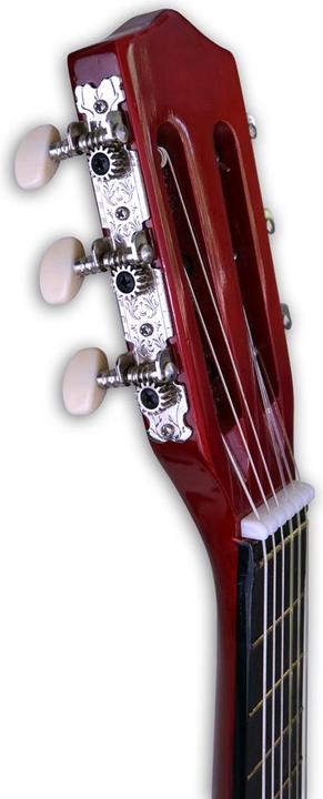 Image du produit Bontempi Guitare en bois avec bandoulière 6 cordes et housse