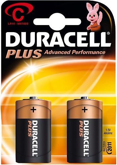 Actual product image Duracell Plus (2 pcs., C, 7750 mAh)