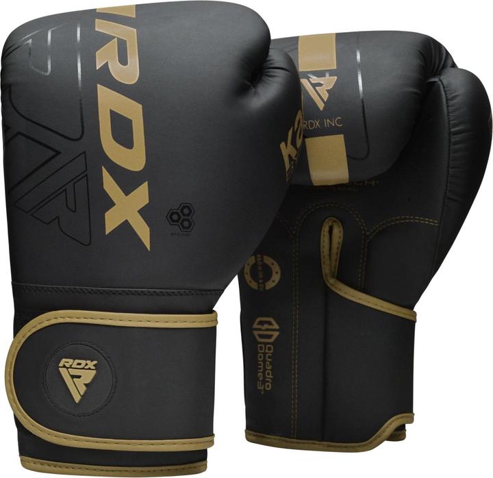 Rdx Boxing Gloves F6 Matte Golden