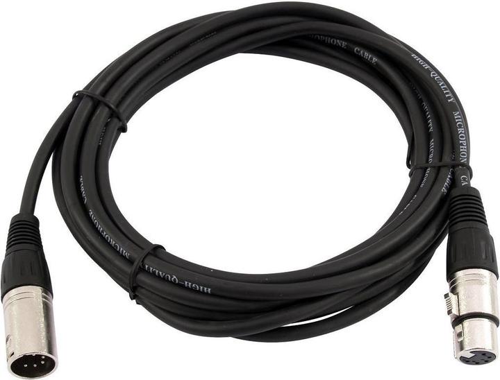 Immagine prodotto Omnitronic Cavo XLR 5pin 5m sw (5 m, XLR)