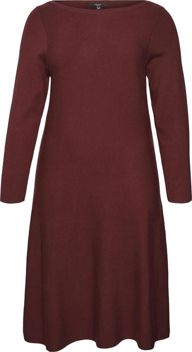 Produktbild Vero Moda VMCNANCY LS BOATNECK DRESS GA EXC CUR Strickkleid (48, 50, L)