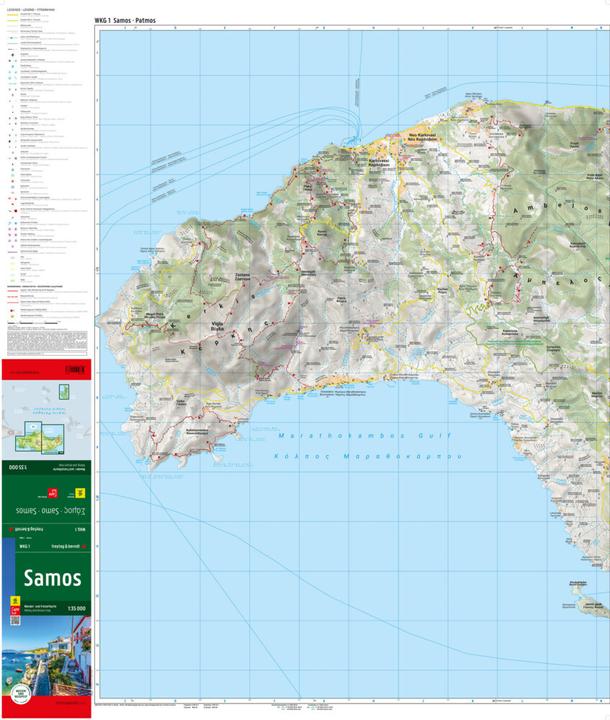 Produktbild Samos, Wander- und Freizeitkarte 1:35.000, freytag & berndt
