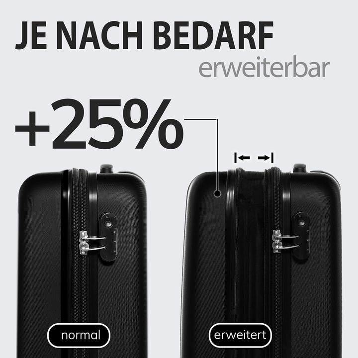 Produktbild Fergé 3-teiliges Hartschalen-Kofferset