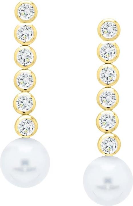 Immagine prodotto Candy Orecchini Tilka, argento 925, placcati oro (Placcato oro 18k, Argento 925)