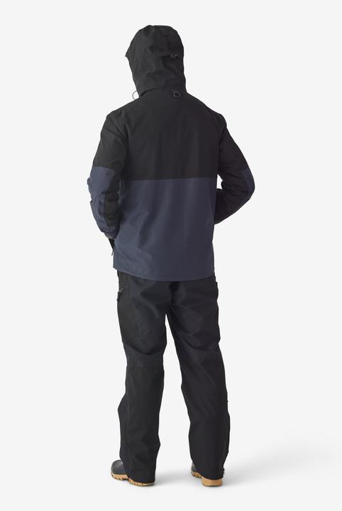 Immagine prodotto Caperlan Giacca da pesca FJ 500 WPF impermeabile da uomo grigio/nero (L)