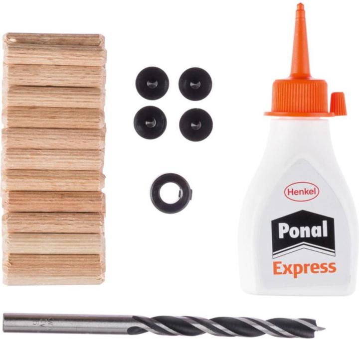 Actual product image Bosch Professional Zubehör Dowel set Accessories 30 mm 6 m (32 pcs.)