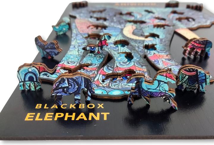 Produktbild Aniwood Puzzle Motiv Elefant (M) (150 Teile)