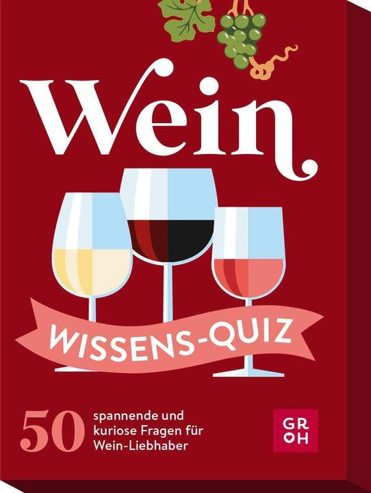 Actual product image Wine knowledge quiz (German)