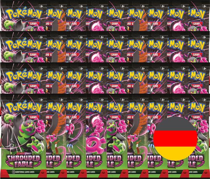 Actual product image Pokémon Shrouded Fable (German, Booster display)