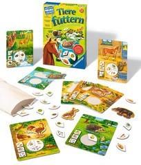 Actual product image Ravensburger Learning game feeding animals (German)