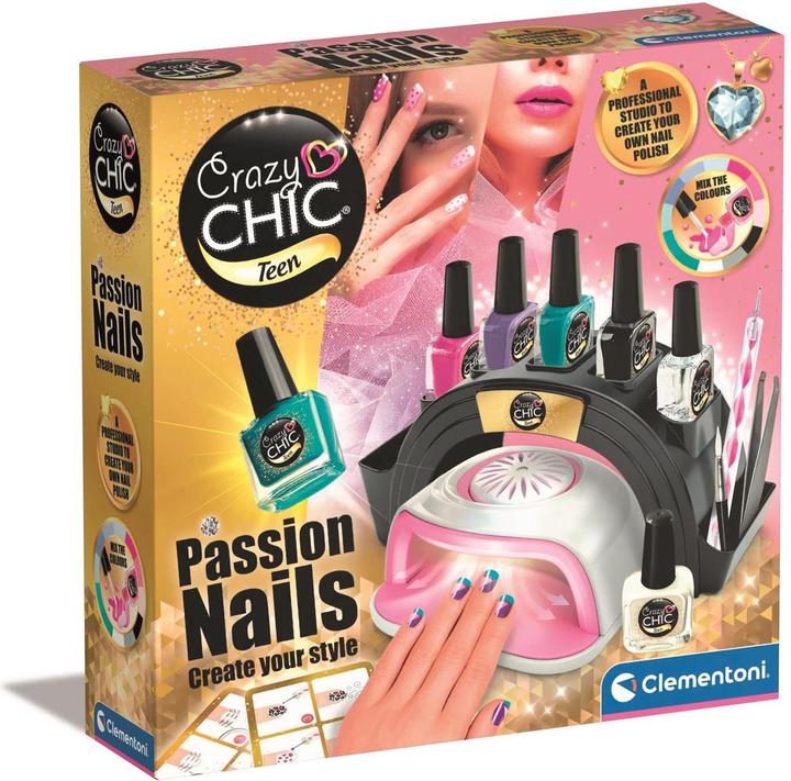 Immagine prodotto Clementoni Crazy Chic - Unghie passionali (50852)